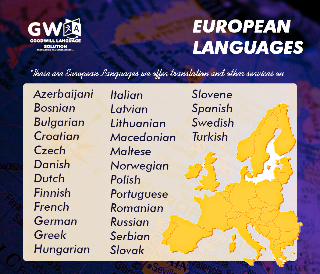 European Languages
