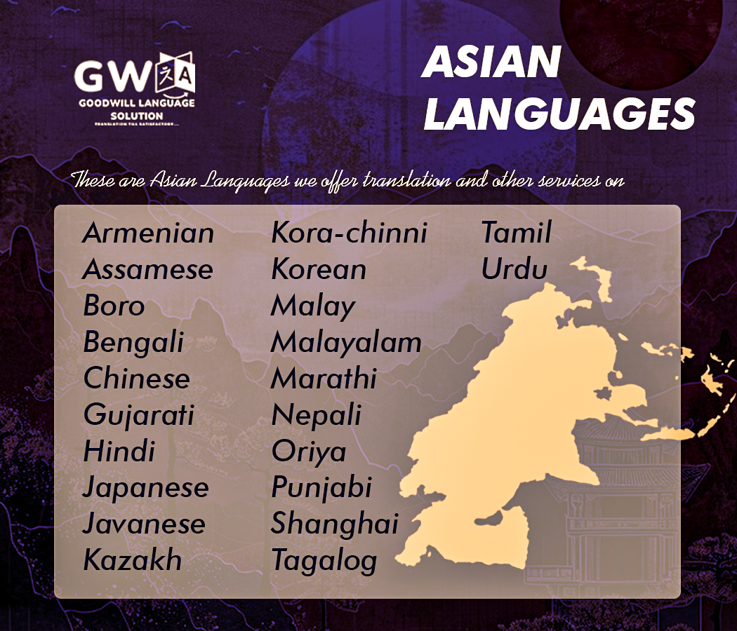 Asia Languages